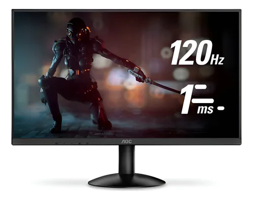 Imagem Monitor Gamer AOC 22'' FHD 120hz 1ms - Preto