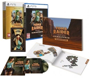Imagem Tomb Raider I-III Remastered Starring Lara Croft Deluxe Edition - PS5