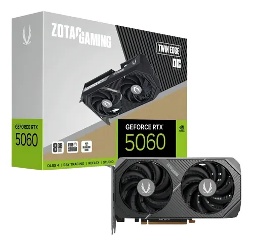 Imagem Placa de Vídeo Zotac Gaming RTX 5060 8GB GDDR7