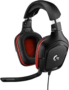 Imagem Headset Gamer Logitech G332 - PC, PlayStation, Nintendo Switch