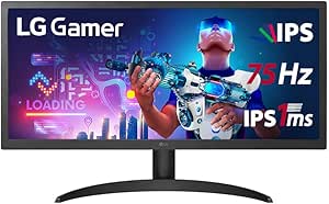 Imagem Monitor Gamer LG 25.7" UltraWide Full HD 75Hz 1ms Preto 26WQ500-B.AWZM