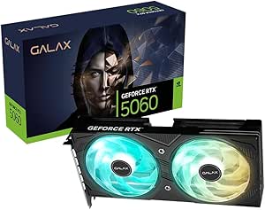 Imagem Placa de Vídeo  GALAX RTX 5060 8GB GDDR7 – 56NSN8MDDAEX
