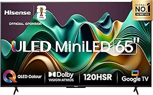 Imagem Smart TV Hisense 65" 4K Mini LED 65U6N