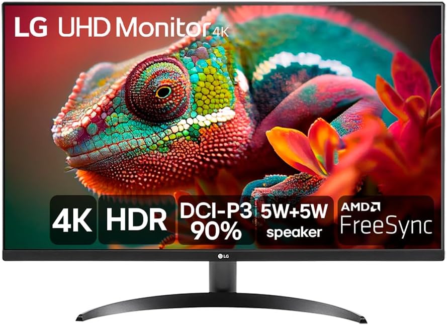 Imagem Monitor LG UHD 4K 32" - 32UR500-B