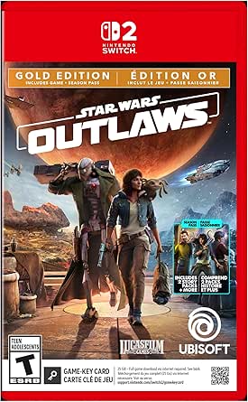 Imagem Star Wars Outlaws Gold Edition - Nintendo Switch 2