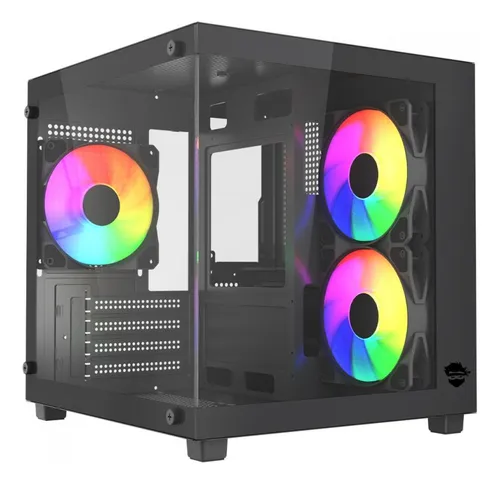 Imagem Gabinete Gamer Ninja Ryomaru - 3 Fans Rainbow