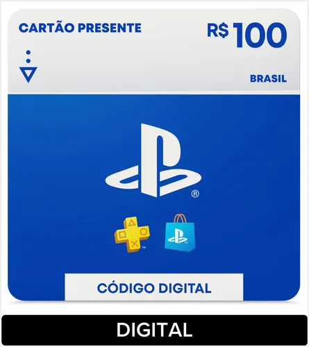 Imagem Gift Card PlayStation Store - R$ 100 