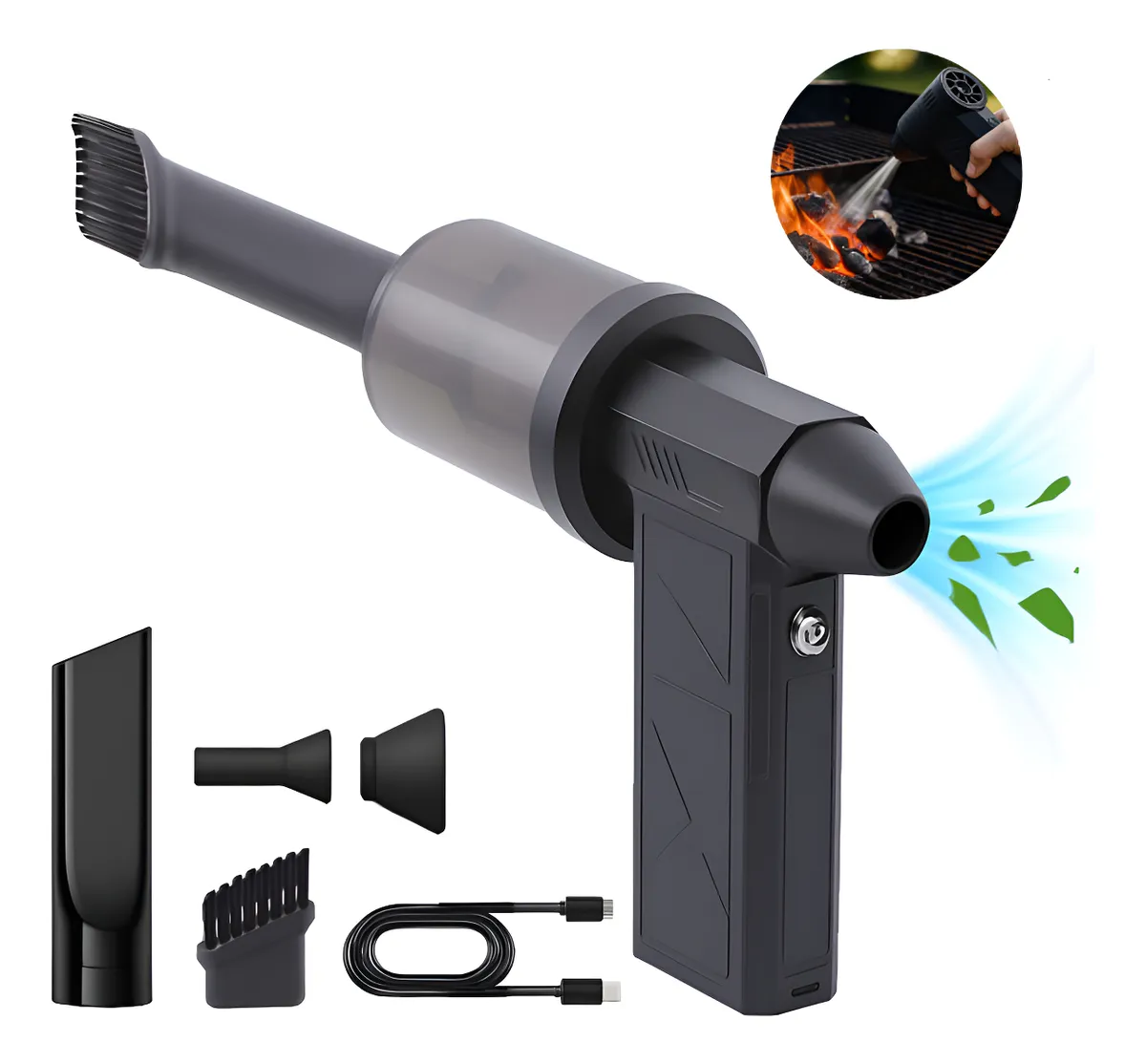 Imagem Mini Soprador de Ar Turbo Jet Fan 130.000 RPM