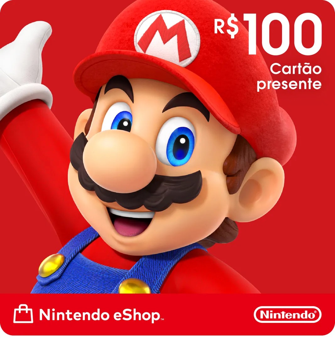 Imagem Gift Card Nintendo eShop - R$ 100
