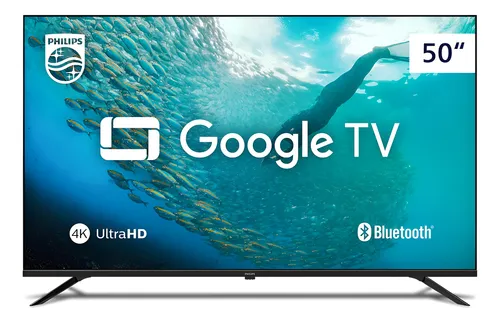 Imagem Smart TV Philips 50" 4K 50PUG7019 Google TV