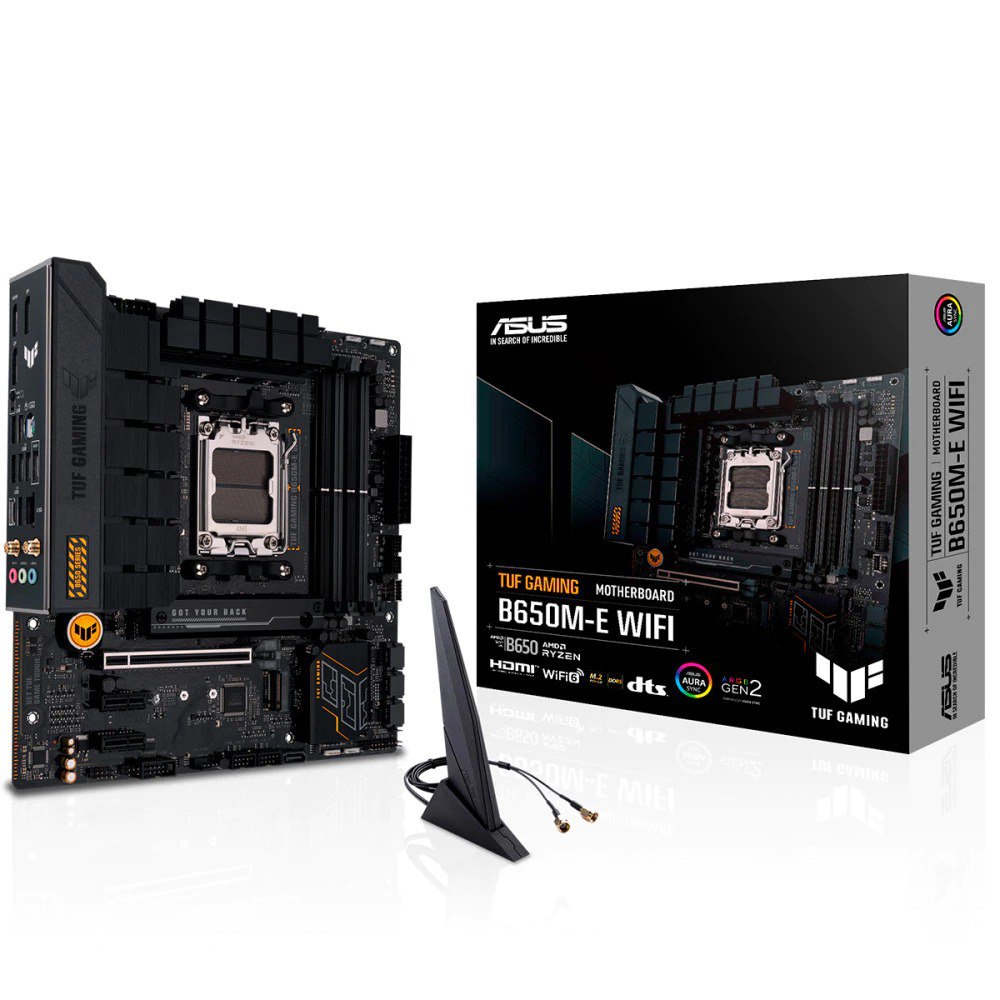 Imagem da oferta Placa Mãe Asus TUF Gaming B650M-E Wifi - AMD AM5 mATX