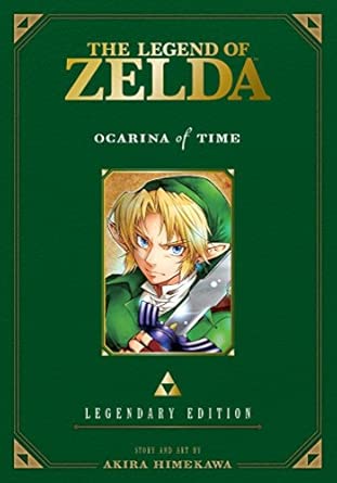 Imagem da oferta Livro The Legend of Zelda: Ocarina of Time - Legendary Edition: Ocarina of Time Parts 1 & 2 - Capa comum