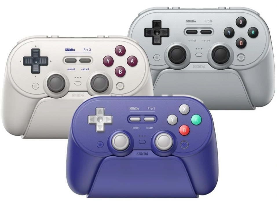 Imagem Controlador 8BitDo Pro 3 - Switch / PC