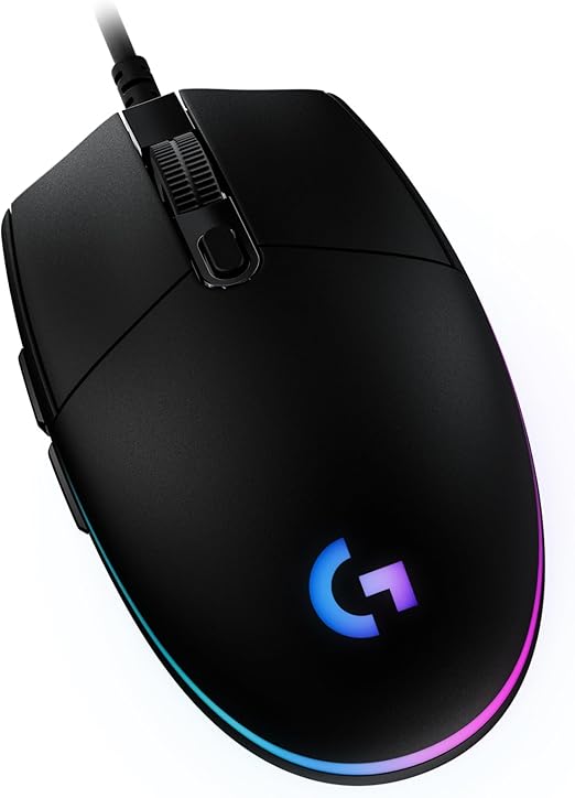 Imagem Mouse Gamer Logitech G203 LIGHTSYNC RGB 8000 DPI – Preto