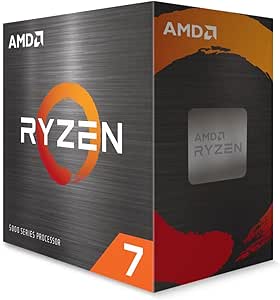 Imagem Processador AMD Ryzen 7 5700X 3.4GHz (Turbo 4.6GHz) 32MB Cache AM4