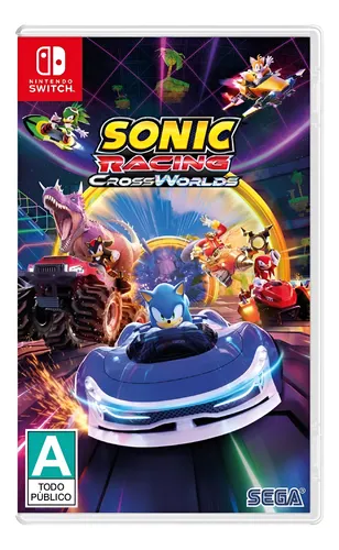 Imagem Sonic Racing Crossworlds Launch Edition Switch Midia Fisica