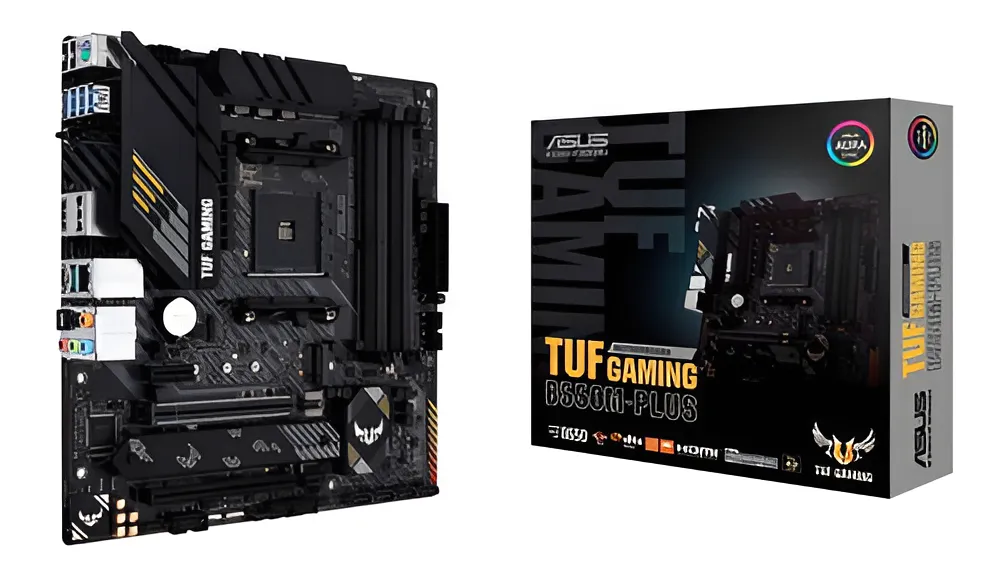Imagem Placa Mãe Asus TUF Gaming B550M-Plus - AMD AM4 MATX DDR4