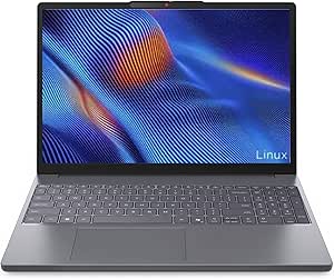 Imagem Notebook Lenovo IdeaPad Slim 3 i5-13420H 8GB 512GB SSD Linux 15.3" - 83NSS00000 Luna Grey