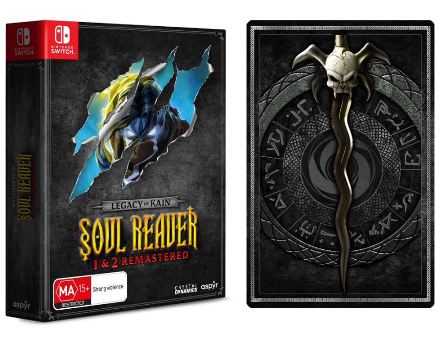 Imagem Legacy Of Kain Soul Reaver 1 And 2 Deluxe Edition - Nintendo Switch
