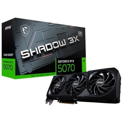 Imagem Placa de Vídeo MSI RTX 5070 12GB GDDR7 – G5070-12S3C
