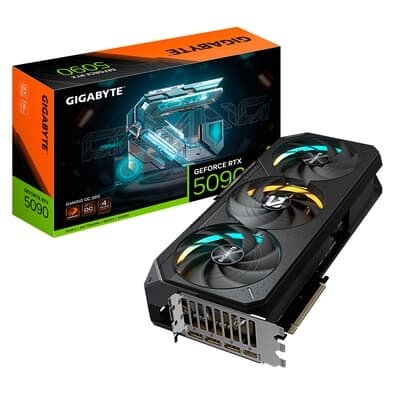 Imagem Placa de Vídeo GeForce RTX 5090 GAMING OC 32GB GDDR7 - GV-N5090GAMING OC-32GD