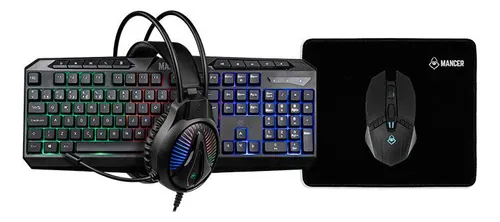 Imagem Teclado Gamer Mancer Orc V2 Rainbow - ABNT2