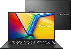 Imagem Notebook ASUS VivoBook Go 15, AMD RYZEN 5 7520U, 8GB, 256GB SSD, KeepOS, Tela 15,6" FHD, Mixed Black - E1504FA-NJ731