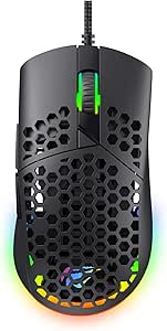 Imagem Mouse Gamer Havit MS1036 RGB 7 Botões 1200-7200 DPI - USB