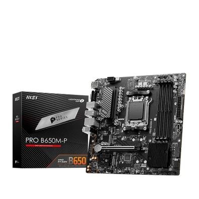 Imagem Placa Mãe MSI Pro B650M-P, AMD AM5, M-ATX, DDR5 - PRO B650M-P