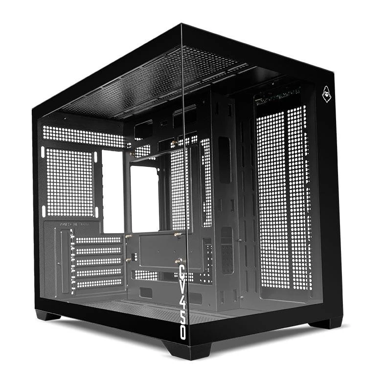 Imagem Gabinete Gamer Mancer CV450, Mini-Tower, Lateral de Vidro, Preto