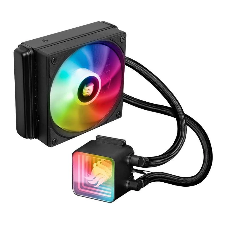 Imagem Water Cooler Pichau Aqua 120S, ARGB, 120mm, Preto