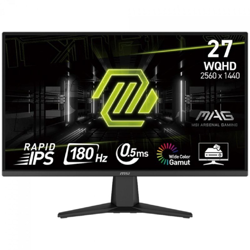 Imagem Monitor Gamer MSI MAG 275QF 27" WQHD Rapid IPS 0.5ms 180Hz - MAG 275QF