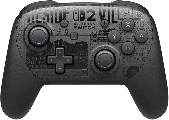 Imagem (Pré-venda) Nintendo Switch 2 Pro Controller - Edição Resident Evil Requiem