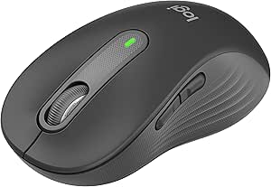 Imagem da oferta Mouse Sem Fio Logitech Signature M650 L - Grafite