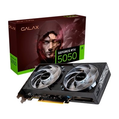Imagem da oferta Placa de Vídeo GALAX NVIDIA GeForce RTX 5050 1-Click OC, 8GB, GDDR6, 128-Bits, Ray Tracing, DLSS 4 - 55NSL8MHDXRE
