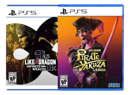 Imagem Combo Like A Dragon Infinite Wealth + Yakuza In Hawaii - PS5