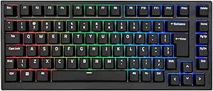 Imagem da oferta TECLADO AKKO MG75 ABNT2 PRETO SWITCH SILVER V3 PRO