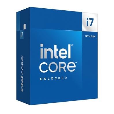 Imagem da oferta Processador Intel Core i7-14700K, 14ª Geração, 5.6 GHz Max Turbo, Cache 33MB, 20 Núcleos, 28 Threads, LGA1700 - BX8071514700K