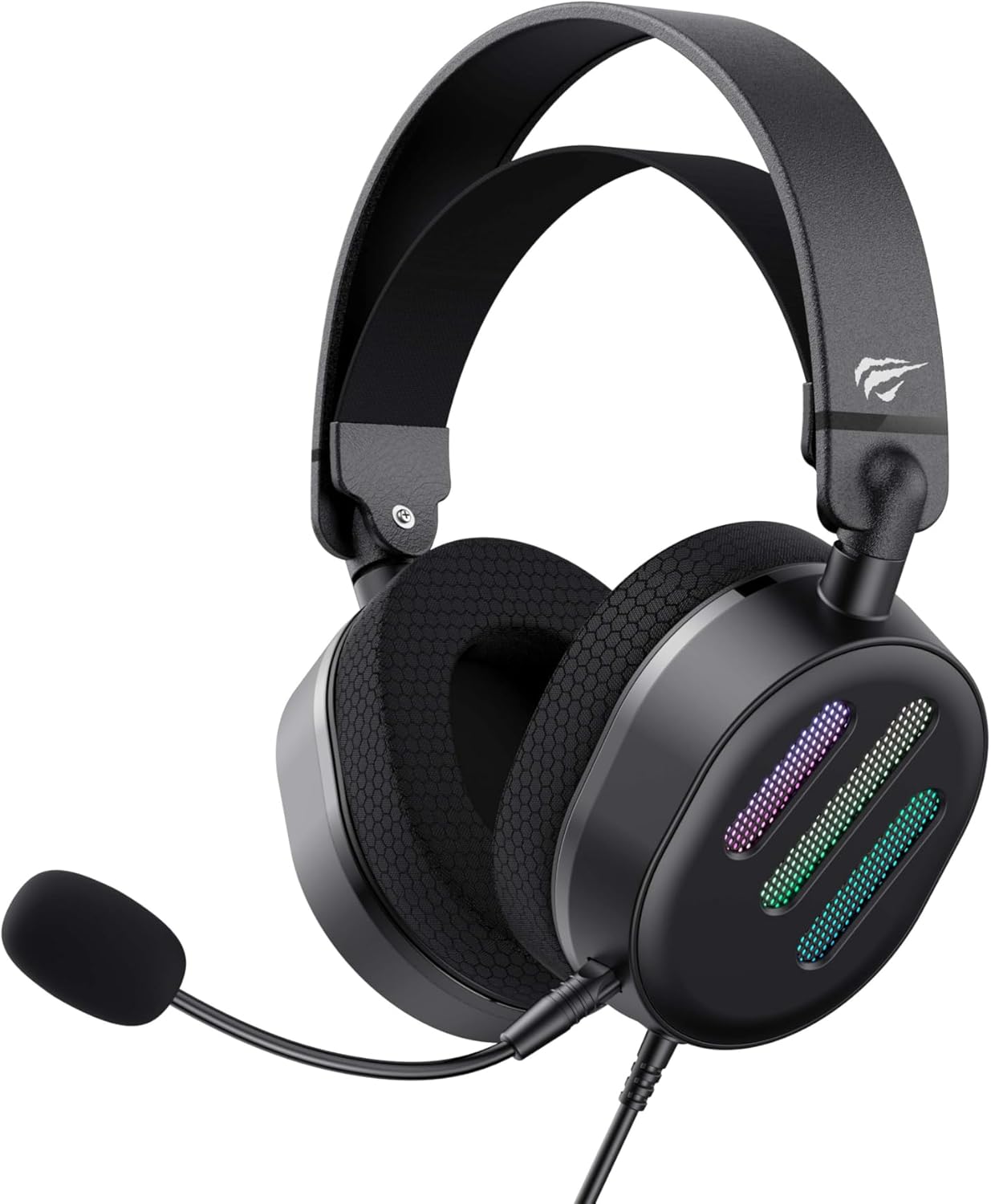 Imagem da oferta Headset Gamer Havit H2038U, RGB, 7.1, Driver 50mm, USB