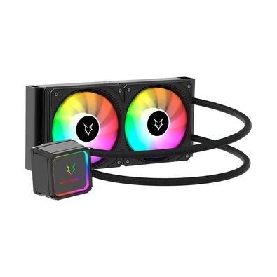 Imagem da oferta Water Cooler Husky Freezy, Iluminação ARGB, 240mm, AMD e Intel, Preto - HWT200PT