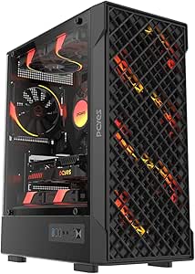 Imagem da oferta Gabinete Gamer PCYes Velyr Black Vulcan - GVLYBV