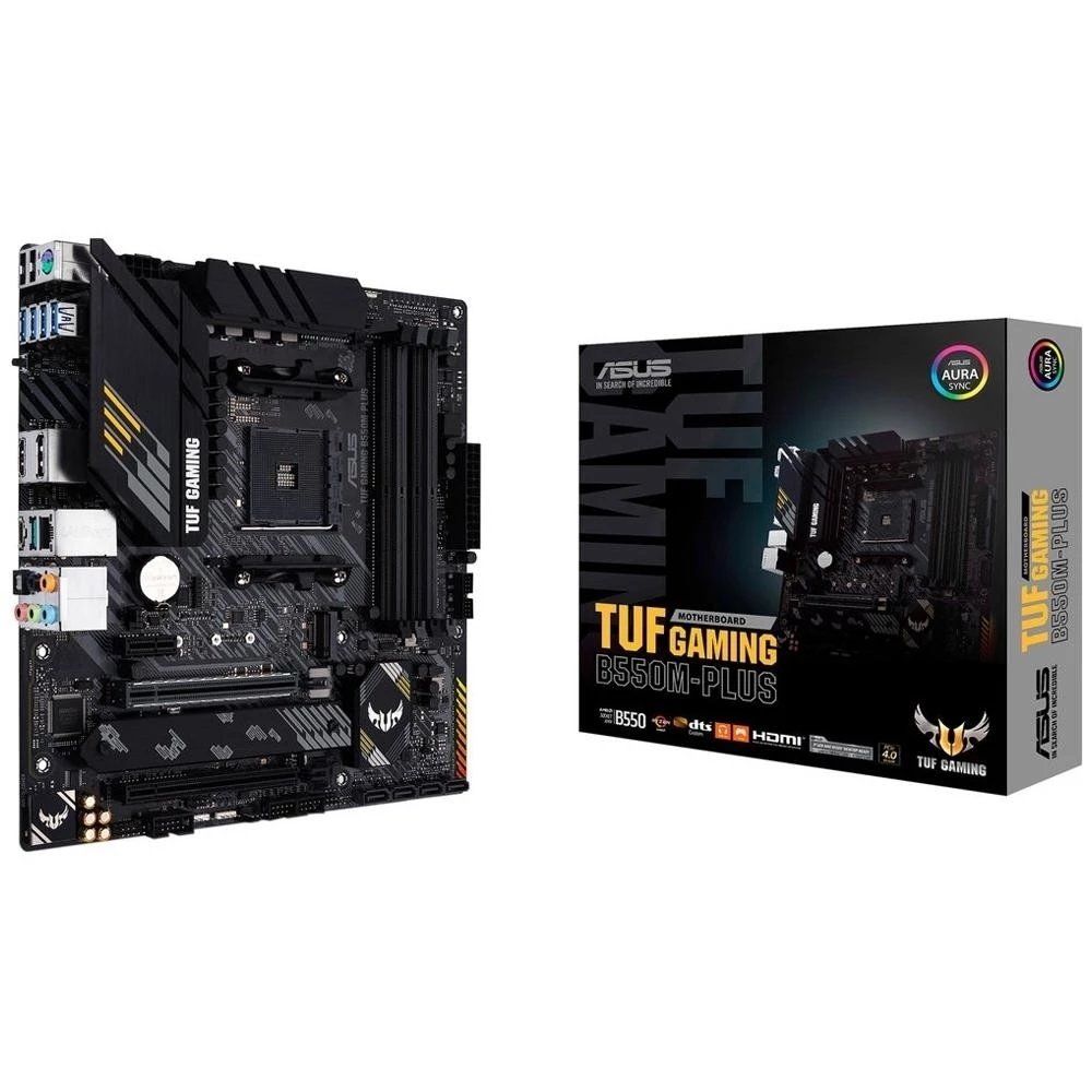 Imagem da oferta Placa Mãe Asus TUF Gaming B550M Plus AMD AM4 mATX DDR4
