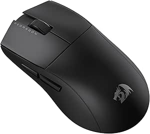 Imagem Mouse Gamer Redragon King Ultra Preto 8K PAW3950 30000DPI M916-ULT