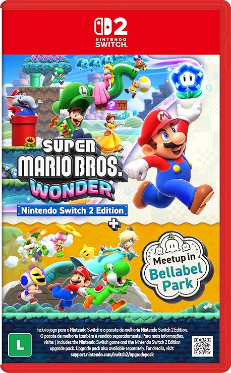 Imagem  Super Mario Bros. Wonder + Meetup in Bellabel Park - Nintendo Switch 2