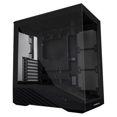 Imagem da oferta Gabinete Gamer Lian Li Vector V100, Mid-Tower, ATX, Vidro Temperado, ARGB, Sem FANs, Preto - V100X