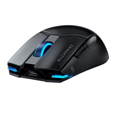 Imagem da oferta Mouse Gamer Sem Fio Machenike M7 Pro, RGB, 26000 DPI, 6 Botões, Wireless, Preto - M720PBR