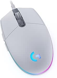 Imagem Mouse Gamer Logitech G203 LIGHTSYNC RGB 8000 DPI - Branco