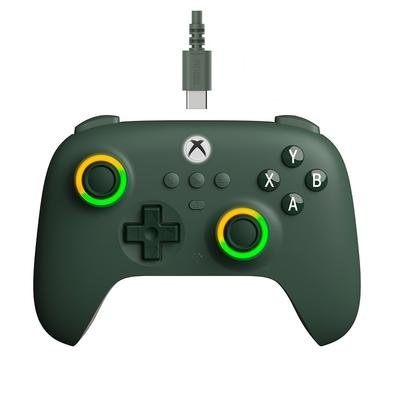 Imagem Controle Com Fio 8BitDo Ultimate C, para Xbox - Verde Escuro 