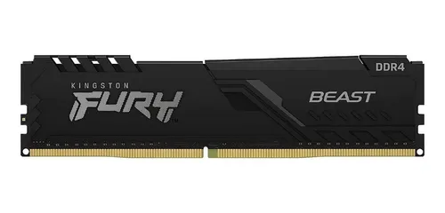 Imagem Memória RAM Kingston Fury Beast 16GB DDR4 CL16