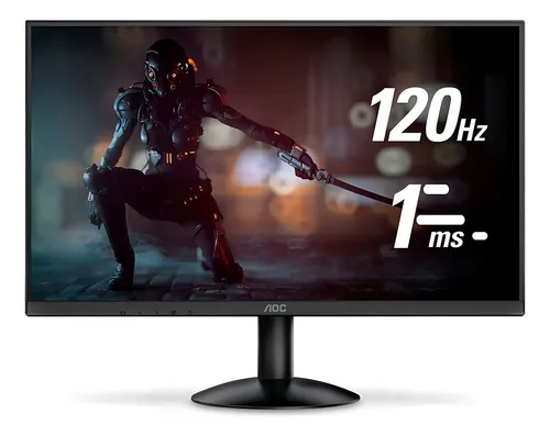 Imagem Monitor Gamer AOC 21.5" Full HD 120Hz 1ms - 22B30HM23 - Preto
